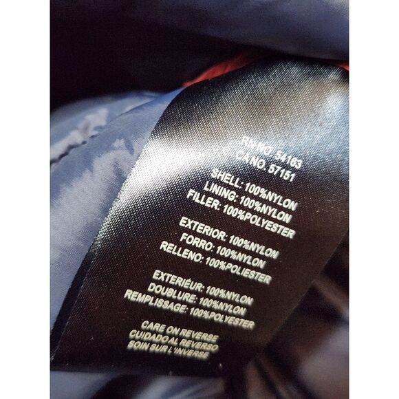 Tommy Hilfiger Lightweight Insulated Vest Men's size XL Red - Picture 7 of 8